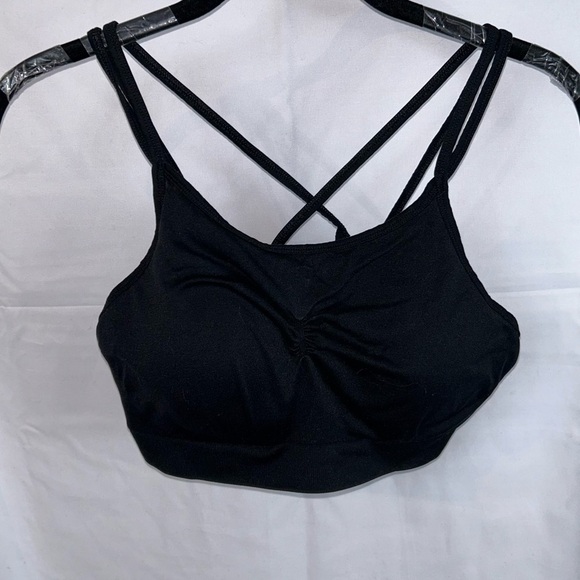 Sweaty Betty Sports Bra Solstice Strappy Crisscross-Back Lightly Padded Pull On - Picture 2 of 13